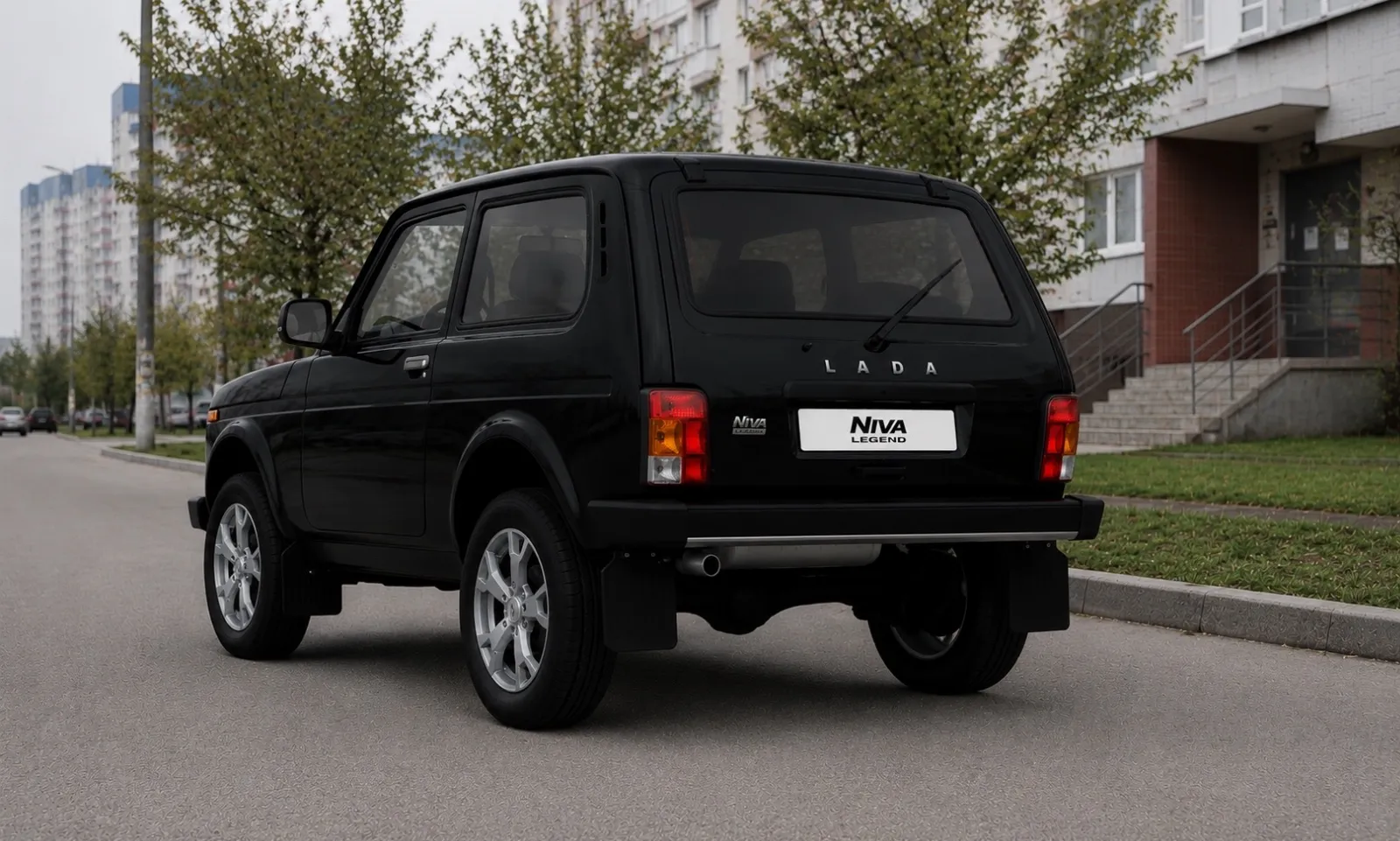 Niva Legend вид с сзади