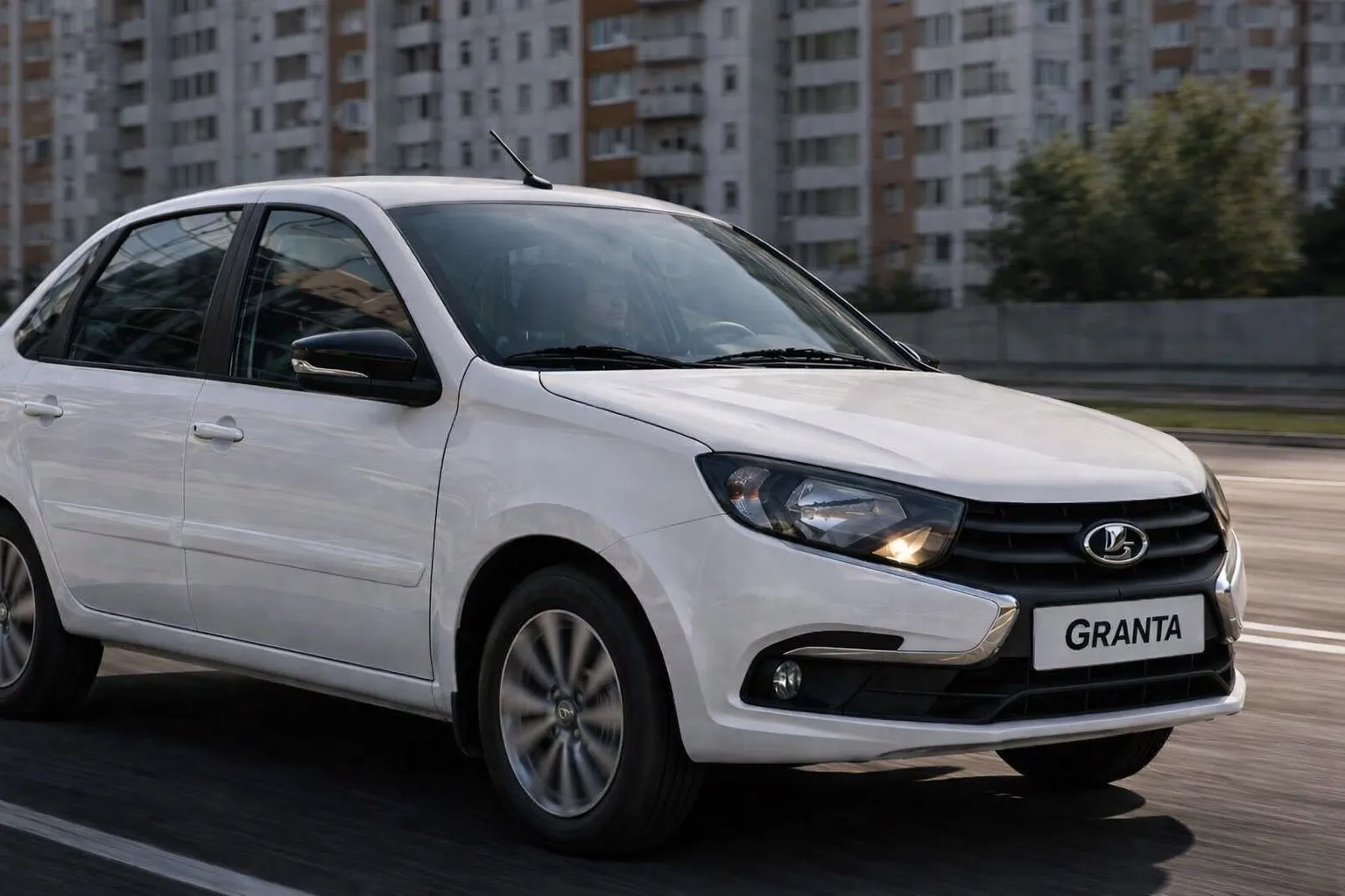 Lada Granta седан вид с сзади