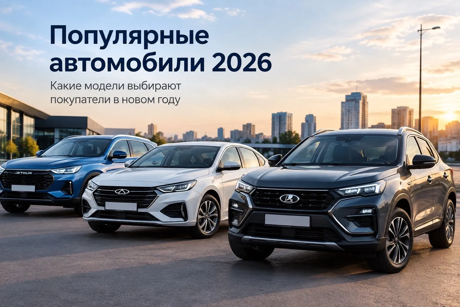 Популярные машины 2026